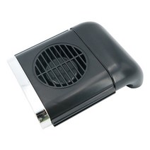 차량용미세먼지공기청정기 스마트 신제품 다기능 자동차 용품 에어컨 팬 범용 USB 전원 공급 장치 라인 조, 01 Black