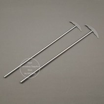 실험실 SUS304 스테인레스 스틸 믹싱 패들 교반 후크 블레이드 포함 50ml 100ml 250ml 500ml 둥근 바닥 플라스크 1 개, 50x6x300mm