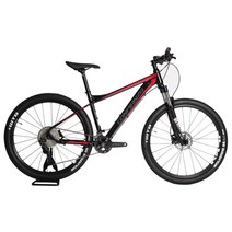 CP시마노 풀데오레22단 27.5인치 MTB 자전거, 15인치, 95%조립시, 블랙/레드