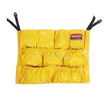 리빙플랜 러버메이드 브루트 컨테이너용 캐디백 다용도수납 #2642, 검정색