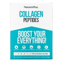 네이쳐플러스 네이처스 플러스 콜라겐 펩타이드 스틱 팩 20개 개당 105g 037oz