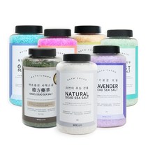 행사상품_바스참 이스라엘 사해소금 1kg 가는입자 입욕제 반신욕 족욕제, 레몬