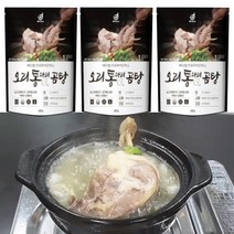 오리 통다리 곰탕 여름철 보양식 600g 8팩, 8개