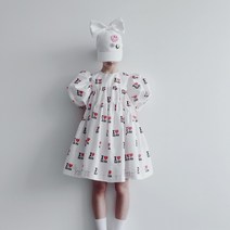 [캐롤라인보스만] 원피스 PUFFY SLEEVE DRESS 4008A-18-04