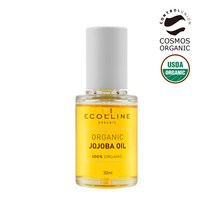 에콜린 오가닉 호호바(JOJOBA) 오일 30ml (100% 유기농 오일), 유기농 호호바 오일