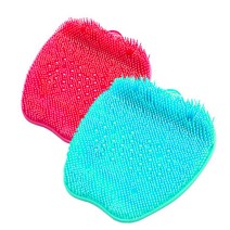 애플 발 브러쉬 매트 2종 세트, 민트, 핑크, 1세트