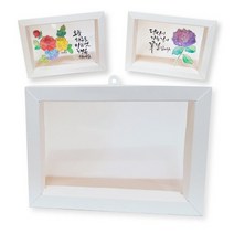DIY 캘리그라피 투명종이액자(5개)