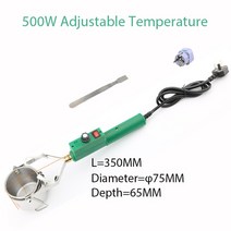 납땜 냄비 주석 용해로 300W/500W 휴대용 핸드 온도 조절기/조정 가능한 제어, 02 500W Adjustable_01 EU