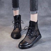 바이스타 여성여름 통기 편안한 샌들 단화 펀칭 시원한 부츠