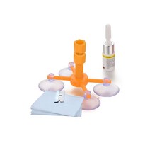 자동차유리복원제 유리본드 자동차 유리 수리 도구 바람막이 유체 스크래치, 02 yellow