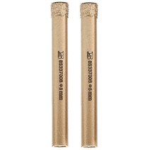 다이아몬드 홀쏘 BS337008 8mm 2개입 융착코어비트 타일 대리석 유리 시멘트 벽돌 홀커터 홀컷터 홀소, BS337008 홀쏘 8mm 2개입, 2개
