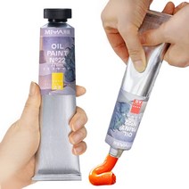 미야 유화물감 낱색 대용량 170ml 24색, 1색, 스카이블루