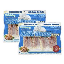 사사미 닭가슴살 강아지 건조 간식 350gx2봉 맛있는간식 강아지입양 애견, 1개, 치킨 습실 슬라이스