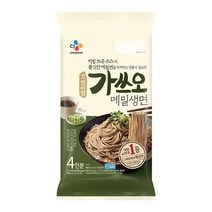 CJ 가쓰오메밀생면 4인분 면요리 간편요리 1136.8g, 49세트