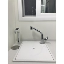 인조대리석 다용도실 빨래판 덮개 조리대 공간 씽크대 뚜껑, 오로라 크리스탈 랜덤