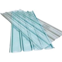 슬레이트지붕 FRP 플라스틱 PVC PC판 폴리카보네이트 스레트 지붕 레인, 길이 4m  두께 1mm  타일 너비 93cm