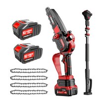 SD커머스 독일OEM 소형 충전식 전기톱 대용량 배터리 무선 전기톱, 옵션2. 고급 6인치 129800H, 1개