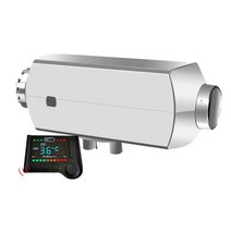 무시동 히터 이동식 최신형 저소음 캠핑카 온풍기, 12v 알루미늄 쉘 원격 제어 단일 구멍