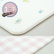 BASIC MAT 1+1 놀이방매트 거실매트 유아매트 강아지매트 어린이집매트, 01.공룡2개