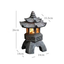 유리공예 Creative Solar Powered Res Zen Ornaments Pal, 01 A