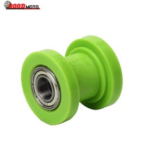 스프라켓 8/10mm 휠 텐셔너 가이드 드라이브 체인 롤러 풀리 ATV CRF XR Enduro 바이크 오토바이 피트 더트, [09] 8mm-Green