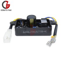 가정용 변압기 전압 조절기 강압기 자동 전압 조정기 정류기 단상 발전기 AVR 예비 부품 2KW-3KW 가솔린, 한개옵션0