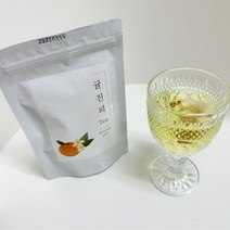 몸에좋은 티백 돼지감자차 라벤더 얼그레이 페퍼민트 히비스커스 차 티백차 허브티 선물 30팩, 귤진피차(30T)