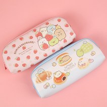스밋코구라시 귀여운 심플 상큼 반달필통 6탄, B.다양한빵