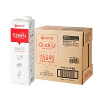 서울우유 클릭유 1A등급 우유 1000ml x 8개 (멸균) 259955