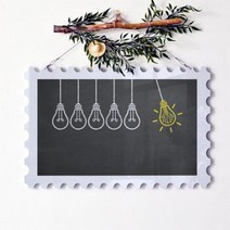 행잉액자 아이디어(우표가로대형).꾸밈, 타입3