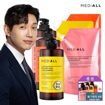 메디올 두피 청정 샴푸 800ml+1600ml+파우치5개+향기패치, 메디올 시트러스 800ml+1600ml+파5+패치