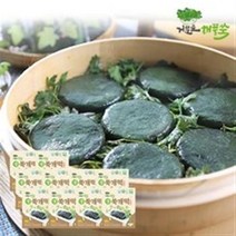 거문도해풍쑥 생 쑥개떡 100개, 400g, 1세트