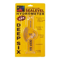 DEEP SIX 비중계 염도측정기 해수어용품 해수어항 어항용품, 없음, 상세설명 참조, 없음, 상세설명 참조