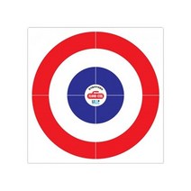 플로어 컬링 타겟판 마루바닥 컬링표적지 타켓 커롤링-72394EA, 아로미C  본상품선택
