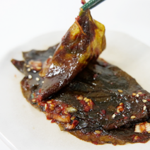 순창 양념 초록 콩잎 장아찌 500g 국내산 원재료로 만든 짱아치