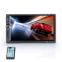 차량 자동차 블루투스 카오디오 SINOVCLE 2 딘 라디오 HD 7 MP5 플레이어 터치 스크린 FM SD USB ISO 전원 Aux 입력 후면보기 카메라 오디오, CHINA_Radio Only