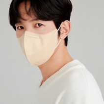 제이퓨어 콜로레 여름용 숨쉬기편한 새부리형 KC 숨쉬기편한 비말차단 9종컬러 마스크 모음 정식판매점, 베이지, 10매
