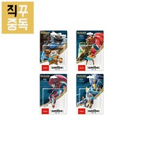 닌텐도 아미보 젤다의 전설 야생의 숨결 4개 세트, 단품, 단품