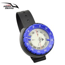 다이빙나침반 스쿠버 다이빙 잠수용 시계 나침반 야외 전문 방수 네비게이터 디지털 수중 수영, blue