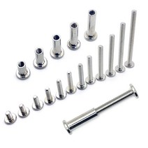 가구 볼트 너트 M6 M8 평볼트 평너트 가구조립 연결너트 조립볼트 낱개, 1.가구볼트, M6x10mm