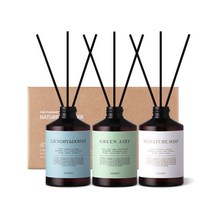 실속형 디퓨저 200ml 3개입 세트 / 스틱 15개 증정 -, 08)포레스트워크 3