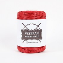 [앵콜스] 베테랑 페이크 레더얀 VETERAN Leather (가죽느낌실) 10%사은품증정, K12 레드