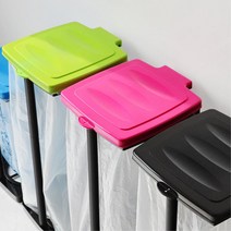 회사 사무실 분리수거용 쓰레기통 봉투거치대 기저귀 청소용 자취방