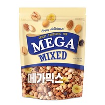 메가믹스넛1300gX3봉/호두 아몬드 견과류 믹스넛 영양간식 주전부리