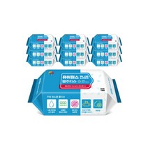 퓨어원스 플러스 주방용 청소 물티슈 리필 80p, 10팩, 450g