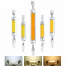20w 전구 R7S COB 유리관 LED 78mm 15W 20W 25W 고강도 30W, 자연광/30W 118MM/110V, 자연광/30W 118MM/110V