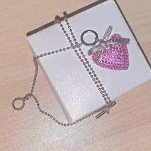디자이너 달콤한 선물 목걸이 여성 디자인 감각 펜던트 액세서리