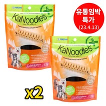 포켄스 카누들 S 소형견 입냄새제거 양치껌 170g [유통 23.4.13], 2개