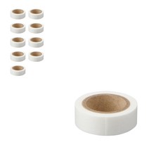 무인양품 MUJI 절취선이 있는 마스킹 테이프 15mm x 9M 4550182913927, 10개, 화이트