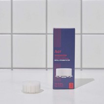 아에르 워터 솔루션 싱크대 수전 필터_리필_핸디형_비타민_3개입, 아에르 솔루션 싱크대 필터 리필